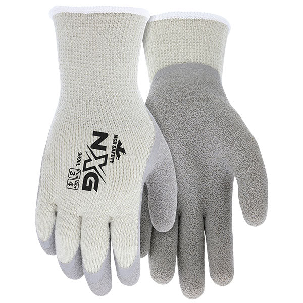 MCR Safety 9690L Flex Therm Cotton Blend Glove, Large, Gray (Pack of 12)