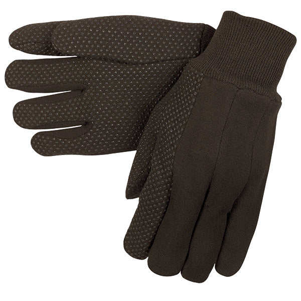 MCR Memphis Glove 7800 Dotted-Palm Cotton Jersey Gloves Large PK12