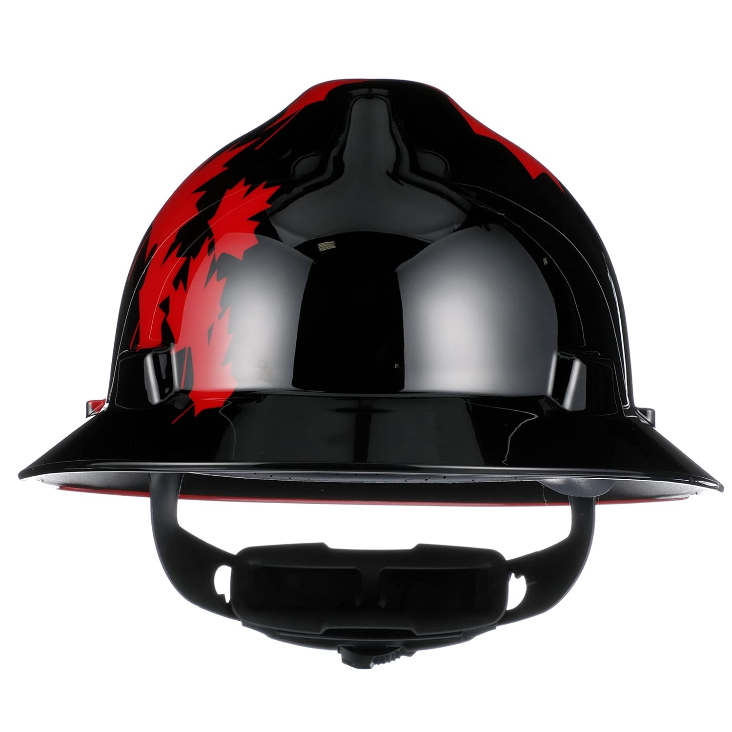 MSA 10082235 Freedom Series V-Gard Full-Brim Hard Hat With Fas-Trac III Ratchet Suspension