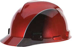 MSA 10101535 Freedom Series V-Gard Cap Style Safety Hard Hat with Fas-Trac III Ratchet Suspension