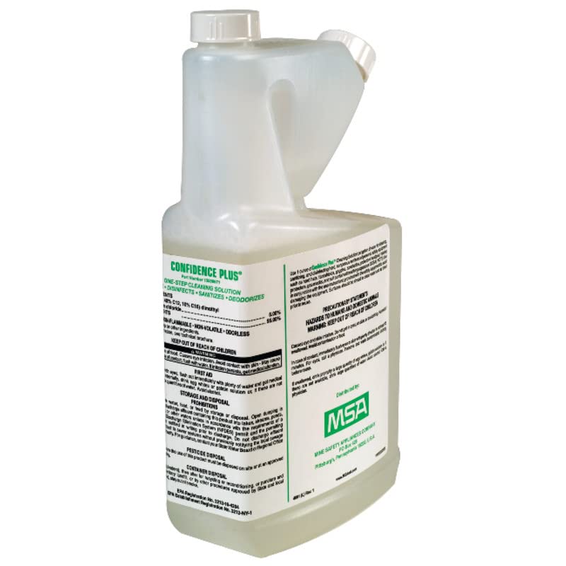 MSA 10009971 Confidence Plus 2 Liquid Germicidal Cleaner 32 Oz