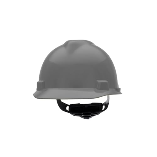 MSA 475364 V-Gard Cap Fas-Trac III Suspension Gray