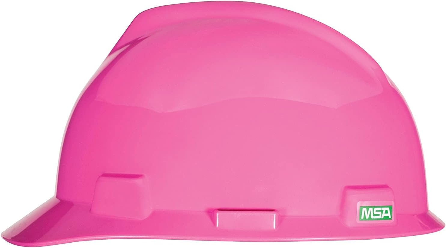 MSA 492559 V-Gard Cap Style Safety Hard Hat Suspension Polyethylene Shell, Superior Impact Protection, Self Adjusting Crown Straps