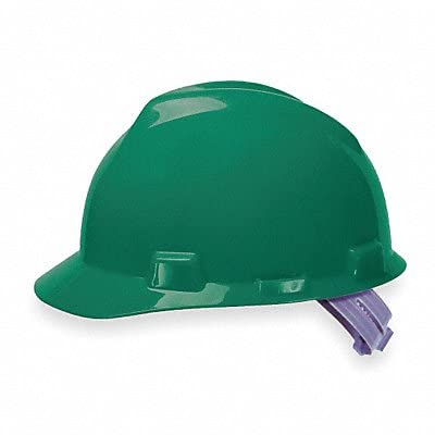 MSA 463946 Hat Safety Green Type 1 V Gard Standard