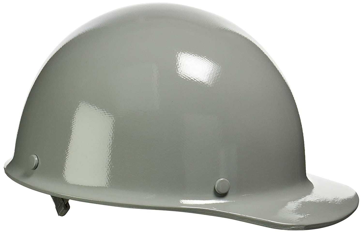 MSA 454622 Skullgard Cap Style Safety Hard Hat with Staz-on Pinlock Suspension - Gray