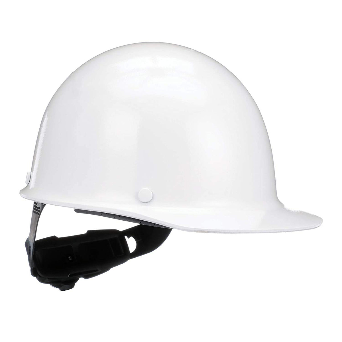 MSA 475396 Skullgard Cap Style Hard Hat Fas-Trac III Ratchet Suspension White