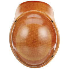 MSA 454617 Skullgard Cap Style Safety Hard Hat with Staz-on Pinlock Suspension Non-slotted Cap, Made of Phenolic Resin, Radiant Heat Loads up to 350F - Standard Size in Natural Tan