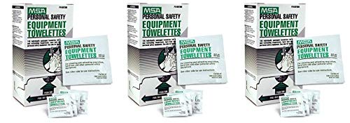 MSA 697383 Personal Safety Equipment Towelette (Pack of 100)