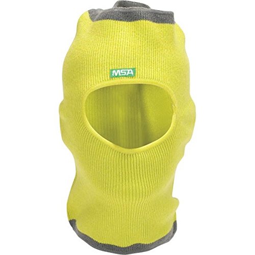 MSA 10118418 V-Gard Winter Liner - Bright Yellow/Green - Hard Hat Warmth Accessory