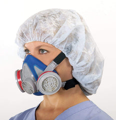 MSA 815692 Advantage 200 LS Half-Mask Respirator Medium 2-Piece Neckstrap Twin-Port Reusable Gas Mask