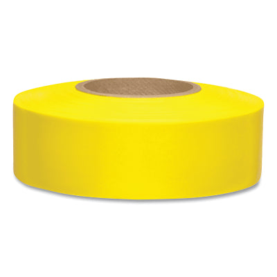 Presco TFYG 1-3/16 in x 150 ft Yellow Glo PVC Taffeta Flagging Tape