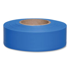 Presco TFB Blue PVC Taffeta Flagging Tape 1-3/16 inches x 300 ft