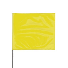 Presco 2321Y Standard Marking Flags Yellow 21 Inch 1000 Case