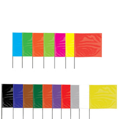 Presco 2321G Standard Marking Flags Green 1000/Case