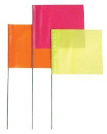 Presco 2321B Blue Stake Flag 21 Inch 1000 Box