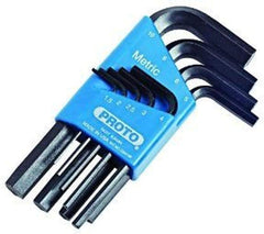 Proto J4984 Hex Key Set-Metric 9PC