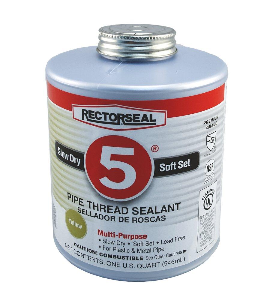 Rectorseal 25300 No. 5 32 oz PVC Yellow Pipe Joint Compound