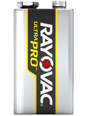 Rayovac AL9V-6J 9 Volt Size 6/Pack Shrink Pack UltraPro Alkaline Batteries