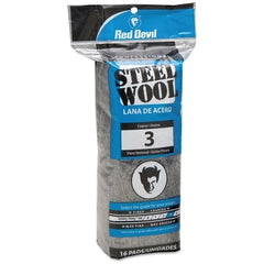 Red Devil 316 Steel Wool #3 Coarse 16 Per Pack