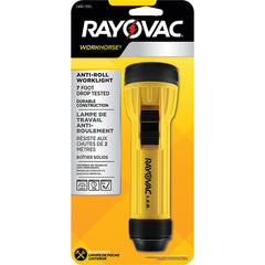 Rayovac WHH2DBA 3 LED Flashlight with Batteries 1 D 20 Lumens Yellow