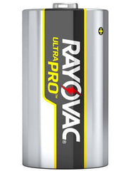 Rayovac ALC-6J Ultra Pro Alkaline Battery 1.5V C Size Shrink Pack 6 Count