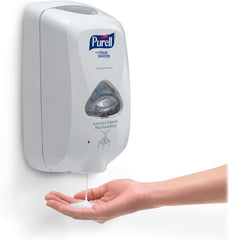 Purell 272012 TFX Touch Free Dispenser 1200 mL White Gray