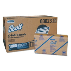 Kimberly-Clark Professional KCC03623 Scott C-Fold Paper Towel White 200 Sheets per Pack 9 EA per CT