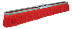 Weiler 25291 Vortec Pro Medium Sweep Strip Broom 24 Inches Red Polypropylene Fill