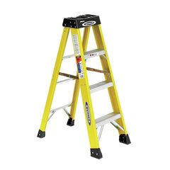 Werner 6104 Type IA Fiberglass Step Ladder 4 Feet 300 lbs Load Capacity