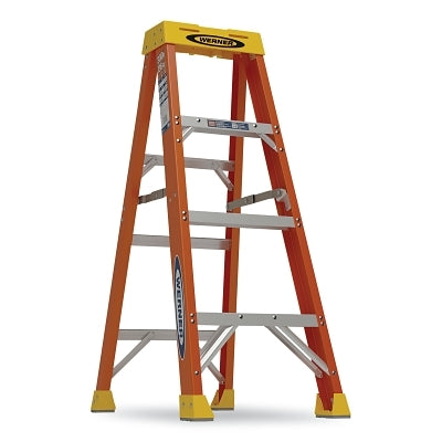 Werner 6104 Type IA Fiberglass Step Ladder 4 Feet 300 lbs Load Capacity