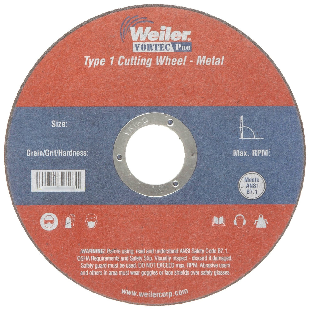 WEILER 56103 ABRASIVES, FILES, & CHISELS