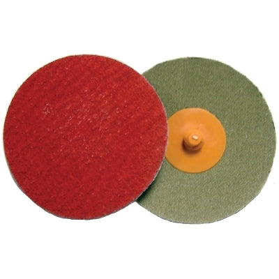 Weiler 60172 Plastic Button Style Blending Discs Ceramic 2 Inches 80 Grit