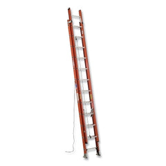 Werner D6224-2 D-Rung Extension Ladder IA 24 ft 19 in 300 lb Load Capacity Fiberglass