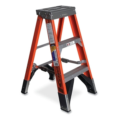 Werner 7403 Fiberglass Stepladder IAA 3 Ft 375 Lb Capacity