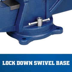 Wilton 11106 General Purpose Bench Vise 6 Inch Jaw Width 5 Inch Max Jaw Opening 3 Inch Throat