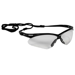 KleenGuard 25676 V30 Nemesis Safety Glasses Clear Lens Wrap Around Black Frame