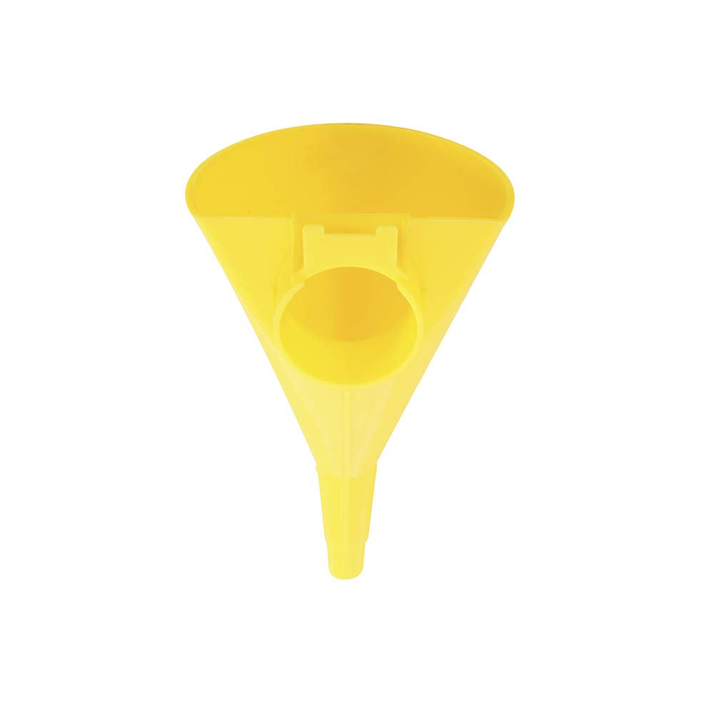 Eagle F15FUN Yellow HDPE Funnel 9 inch Length for Type I Metal Safety Cans