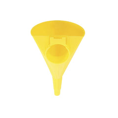 Eagle F15FUN Yellow HDPE Funnel 9 inch Length for Type I Metal Safety Cans