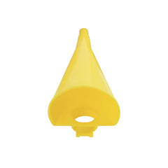 Eagle F15FUN Yellow HDPE Funnel 9 inch Length for Type I Metal Safety Cans