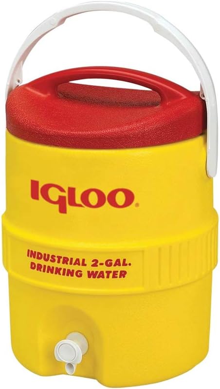 Igloo 451 Cooler Water Commercial Plastic 5 Gallons Orange