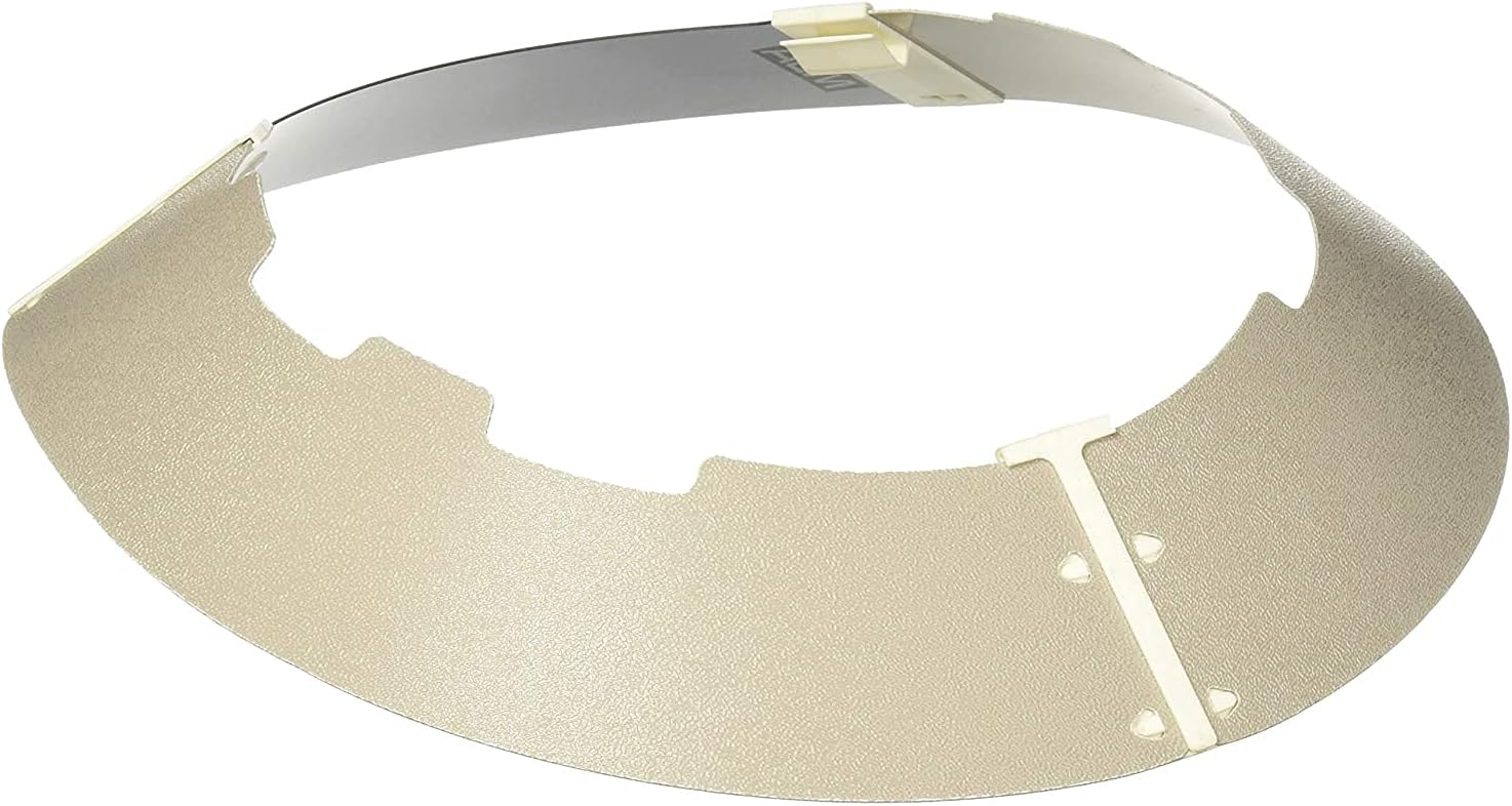 MSA 697290 V-Gard Sun Shield - Standard Cap Attachment, Polyurethane Brim Extender, Smoke-Tinted Lexan