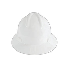 MSA 475369 V-Gard Slotted Protective Hard Hat White Standard