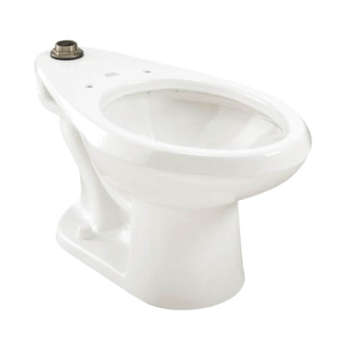 American Standard 2234.001.020 Madera Elongated Toilet Bowl 1.1-1.6 GPF 15 Inch White Top Spud