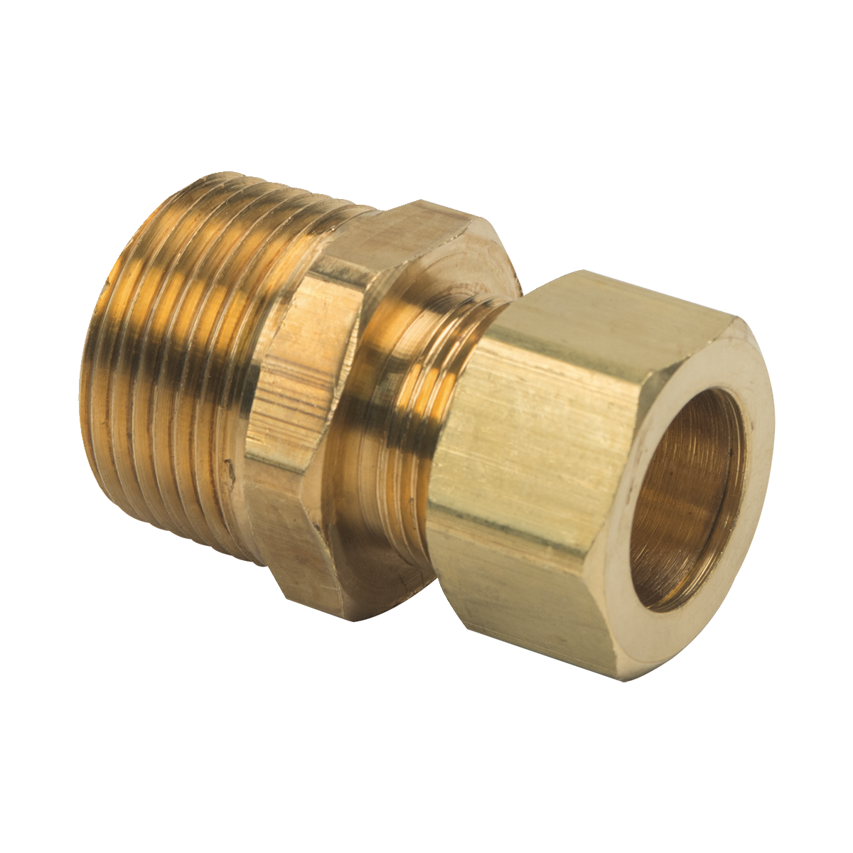 BrassCraft 68-10-12X 5/8 in. O.D. Tube x 3/4 in. MIP Compression Male Reducing Adapter