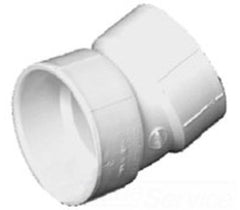 Charlotte Pipe PVC003241200 Elbow 22 PVC DWV 4 HxH