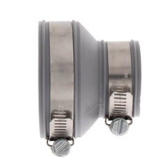 Fernco DTC-215 2 x 1-1/2 or 1-1/4 Elastomeric PVC Pipe to Tubular Trap Reducing Connector