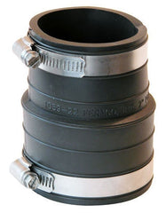 Fernco 1059-22 Elastomeric PVC-DWV 2 x 2 Inch Flexible Plastic Coupling