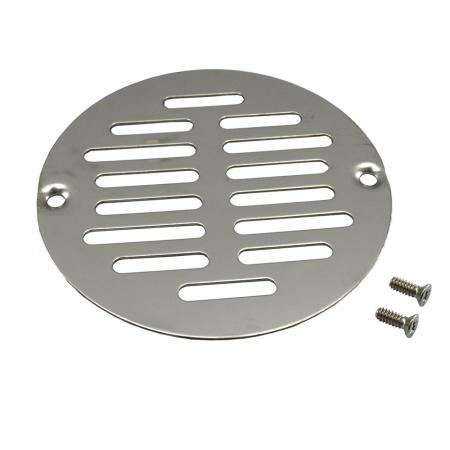 Jones Stephens D54008 Round Strainer 4 inch Stainless Steel