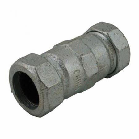 Jones Stephens C11100 IPS Galvanized Malleable Iron Long Coupling Compression