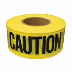 Jones Stephens J43310 Caution Tape Non-Stick 3 in 1000 ft 3 Mil